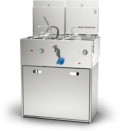Macchina di lavaggio ad acqua - Duplex-800 - B-TEC GmbH - a spruzzo / a solvente / a spazzzola