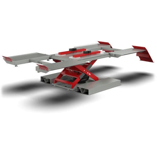 Ponte sollevatore a pantografo - Carry Twin XL series - B-TEC GmbH - 3,5 tonnellate / pneumatico / per automobile