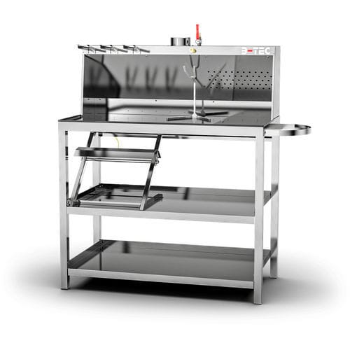 Tavolo di lavoro in acciaio inossidabile - Painty-02 - B-TEC GmbH