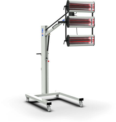 Essiccatore a infrarossi - IR-X3 - B-TEC GmbH - continuo / per pittura / per carrozzeria