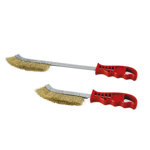 Spazzola di pulizia - 245  - Corcos Srl - in acciaio / per automobile / portatile