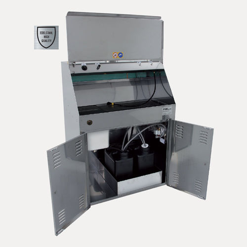 Macchina di lavaggio a spruzzo - LMW 110 AM - DREFI Drehkopf & FIDI GmbH - a solvente / a spazzzola / automatica