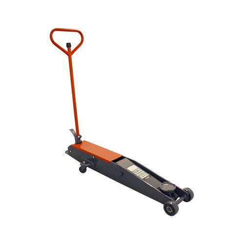 Cric martinetto con ruote (sollevatore con ruote) - 4906 - KROFtools Professional Tools - idraulico / 5 tonnellate