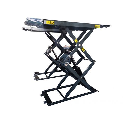 Ponte sollevatore a pantografo - 9815M - KROFtools Professional Tools - 3 tonnellate / idraulico / per automobile