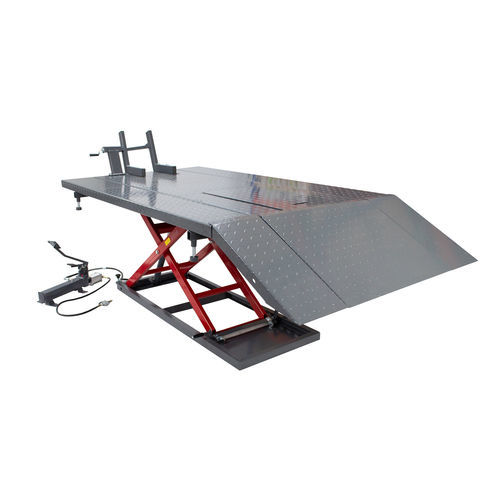 Ponte sollevatore a pantografo - 9865 - KROFtools Professional Tools - elettroidraulico / per moto