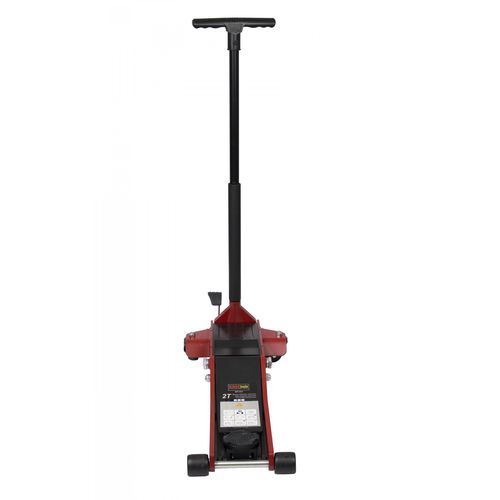 Cric martinetto con ruote (sollevatore con ruote) - 4813 - KROFtools Professional Tools - idraulico / 2 tonnellate
