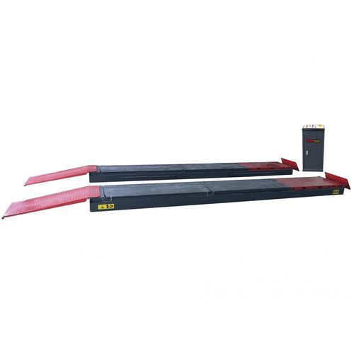 Ponte sollevatore a doppia forbice - 9823 - KROFtools Professional Tools - idraulico / per automobile