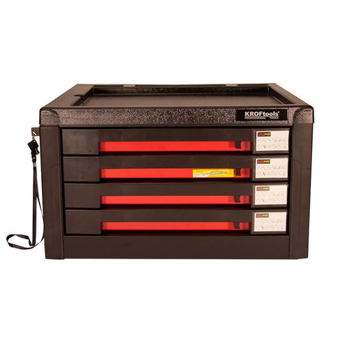 Carrello da officina 4 cassetti - 8504 - KROFtools Professional Tools
