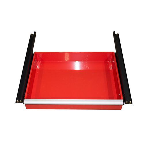 Banco da lavoro in metallo - 8658 - KROFtools Professional Tools - a cassetti