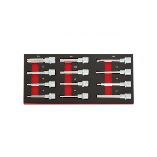 Kit di chiavi a bussola - 8603 - KROFtools Professional Tools