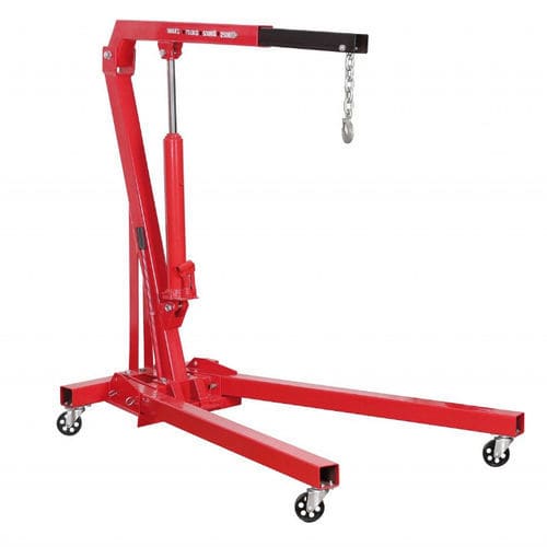 Gru da officina idraulica - 4860 - KROFtools Professional Tools - pieghevole