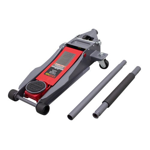 Cric martinetto con ruote (sollevatore con ruote) - 4940 - KROFtools Professional Tools - idraulico / 2,5 tonnellate / per carichi pesanti