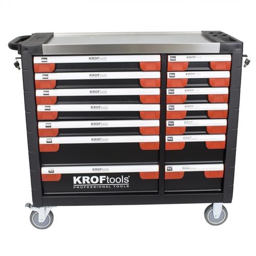 Carrello da officina 7 cassetti - 8660 - KROFtools Professional Tools
