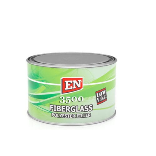 Mastice in poliestere - 3500 Fiberglass - EN Chemicals S.A. - bicomponente / per trattamenti di superficie / per automobile