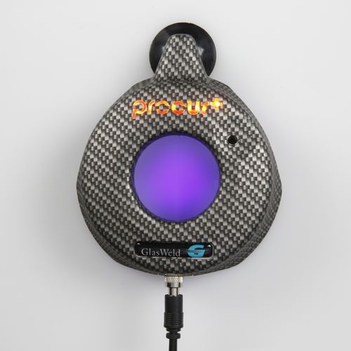 Fonte di luce per la polimerizzazione di adesivo - ProCur + ™ - Glas-Weld System AB - LED / UV / portatile
