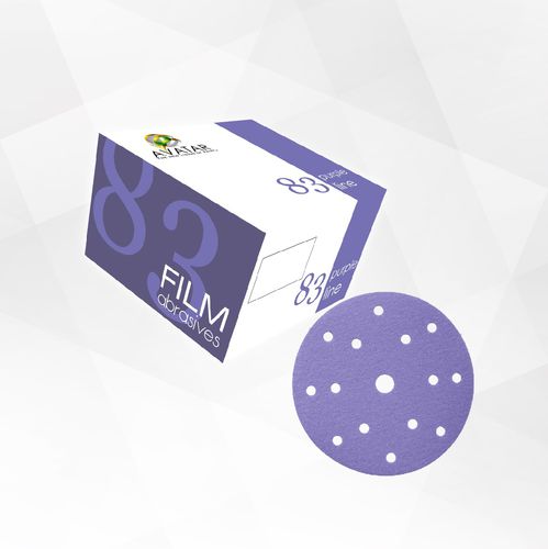 Film per lucidatura - Purple Disc - Global Refinish Trading Center Ltd - abrasivo / in ceramica / perforato