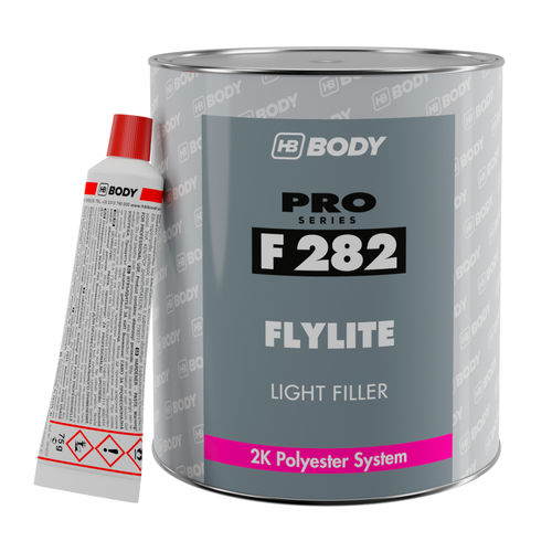 Mastice in poliestere - F282 - HB BODY S.A. - per carrozzeria / per lavorazione di metalli / per l'industria dell'alluminio