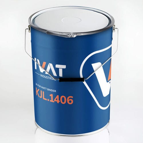 Rivestimento di protezione - BINDER PUR MATT - IVAT Coatings Srl - in poliuretano / per metallo / industriale