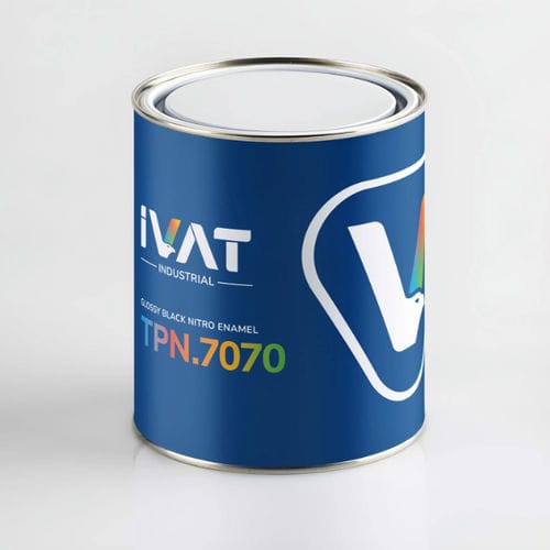Rivestimento di protezione - GLOSSY BLACK ENAMEL - IVAT Coatings Srl - in nitrile / sintetico / per illuminazione
