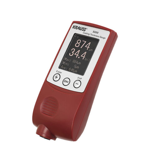 Misuratore di spessore di rivestimento - S600 - KRAUSS TOOLS GmbH - portatile / con display digitale / con calibrazione automatica