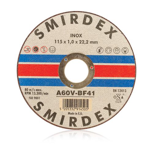 Ruota di taglio per metalli - 914  - Smirdex SA - di acciaio
