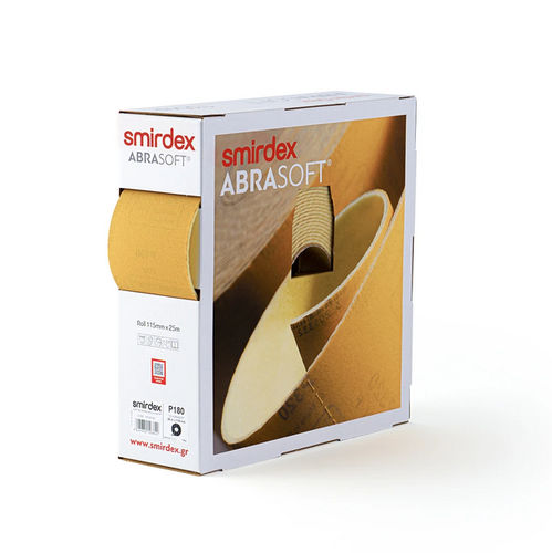 Rotolo abrasivo in ossido di almluminio - 135sp - Smirdex SA - di carta / resina / per carrozzeria