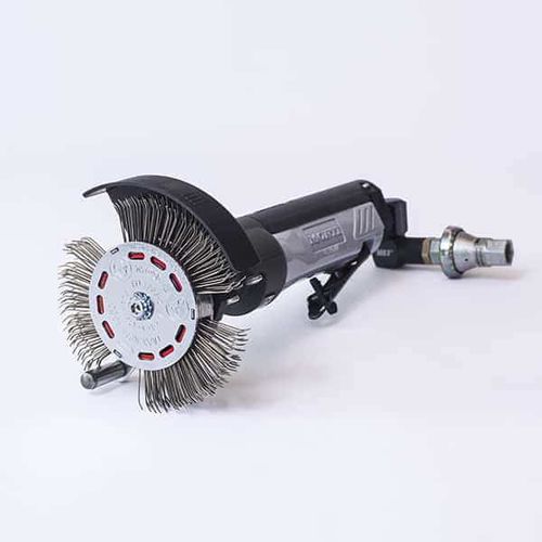Lucidatrice rotativa - BRISTLE BLASTER® AXIAL - Monti-Werkzeuge GmbH, Part of Monti Group - pneumatica / per metallo / portatile