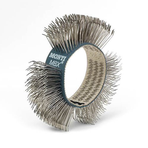 Spazzola a cinghia - MBX® Stainless Blue Coarse - Monti-Werkzeuge GmbH, Part of Monti Group - di finitura / di trattamento superficiale / in acciaio inossidabile