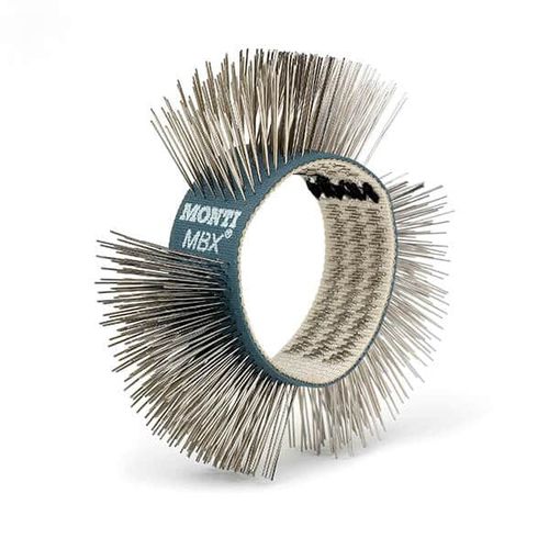 Spazzola a cinghia - MBX® Stainless Blue Fine - Monti-Werkzeuge GmbH, Part of Monti Group - di finitura / di trattamento superficiale / in acciaio inossidabile