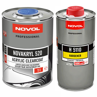 Vernice trasparente ad asciugatura rapida - NOVAKRYL 520 - Novol Sp. z o.o. - UV