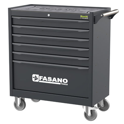 Carrello da officina - FG 124V/6G - Fasangas S.r.l. - in acciaio inossidabile / a 4 ruote motrici