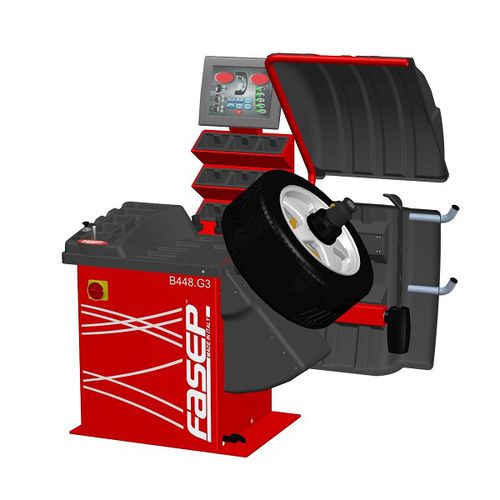 Equilibratrice per automobile - B448 Tilt - FASEP 2000 SRL - per camion / automatica