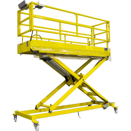 Piattaforma elevatrice a forbice mobile - UP 3 - GIULIANO INDUSTRIAL S.p.A. - pneumatica / da officina