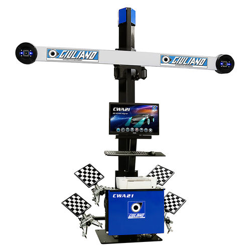 Assetto ruote 3D - CWA21 - GIULIANO INDUSTRIAL S.p.A. - per automobile / con telecamera automatica