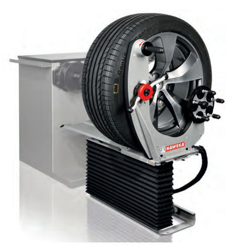 Sollevatore da braccia - AirgoLift - Haweka AG - per ruota / per auto / per tubi flessibili