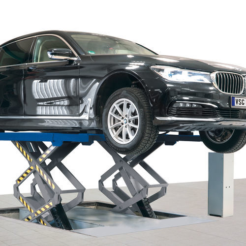 Ponte sollevatore a doppia forbice - RAV510IQ - Ravaglioli - 3,5 tonnellate / elettroidraulico / per automobile