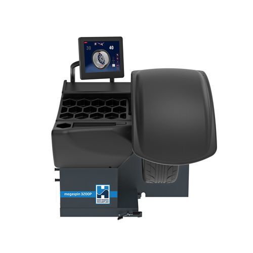Equilibratrice per automobile - megaspin 3200P - Hofmann Megaplan GmbH - automatica / con touch screen / assistita dal calcolatore
