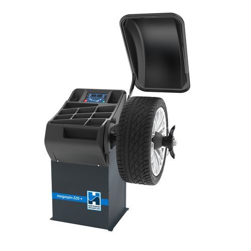 Equilibratrice per automobile - megaspin 220+ - Hofmann Megaplan GmbH - automatica / assistita dal calcolatore