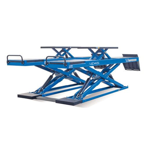 Ponte sollevatore a cilindri - Power UP45 series - HTC srl - 4 tonnellate / elettroidraulico / per automobile