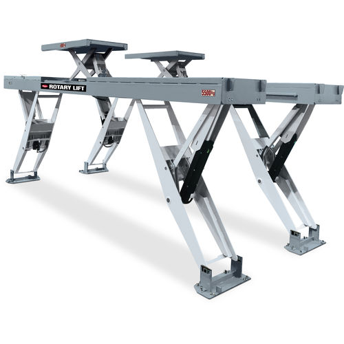 Ponte sollevatore a pantografo - V55LT series  - BlitzRotary GmbH - elettroidraulico / per automobile / 400 V
