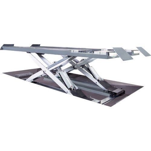 Ponte sollevatore a pantografo - S50N series - BlitzRotary GmbH - elettroidraulico / per automobile / 400 V