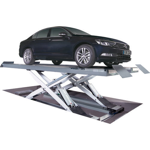 Ponte sollevatore a pantografo - VAS series  - BlitzRotary GmbH - elettroidraulico / per automobile / 400 V