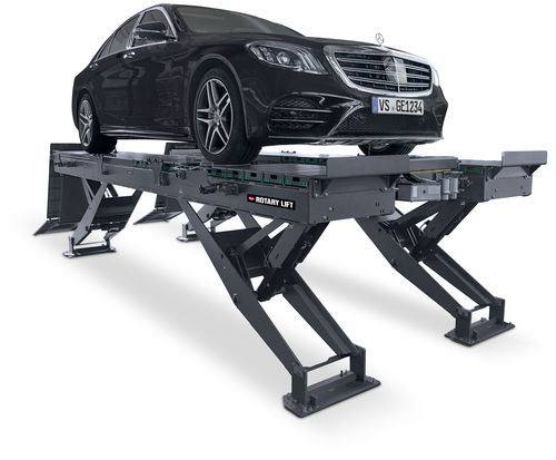 Ponte sollevatore a pantografo - MB series - BlitzRotary GmbH - elettroidraulico / per automobile / 400 V