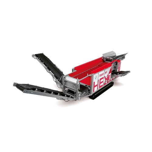 Vaglio per il riciclaggio - HEXTRA 2F/3F - Ecostar - mobile / per rifiuti