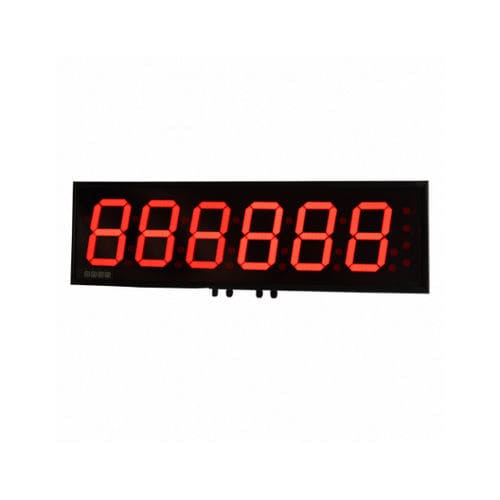 Display alfanumerico - DISP-F - SENSY S.A. - a 6 cifre / a 7 segmenti / per impianti di pesatura