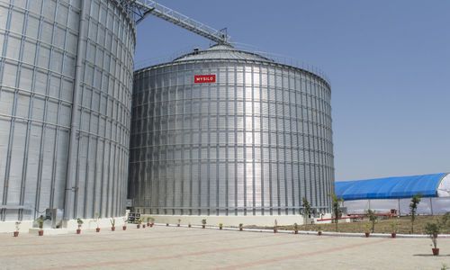 Silo a fondo piatto - Mysilo - galvanizzato / in gesso