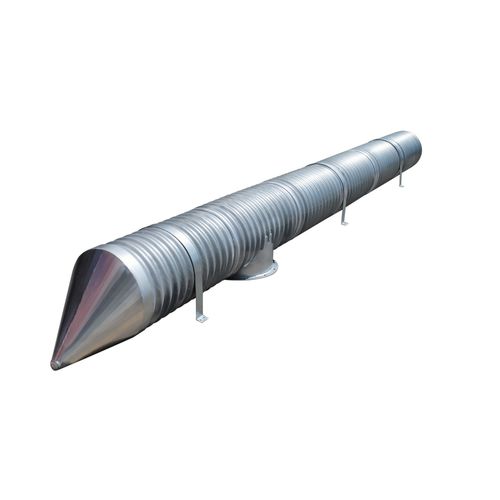 Condotto d'aerazione scanalato - Mysilo - in metallo / per sistema di ventilazione