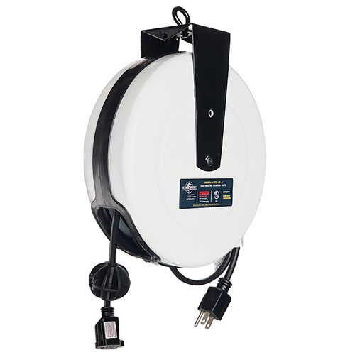 Avvolgitore di cavi - STX-30-1 - Stage ninja - retrattile / fisso / in acciaio