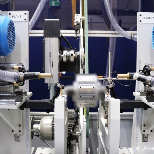 Macchina equilibratrice per rotori - Universal Balancing - orizzontale / dinamico / automatico
