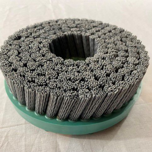 Spazzola a disco - Promax Smart Manufacturing - di trattamento superficiale / in nylon / in acciaio inossidabile
